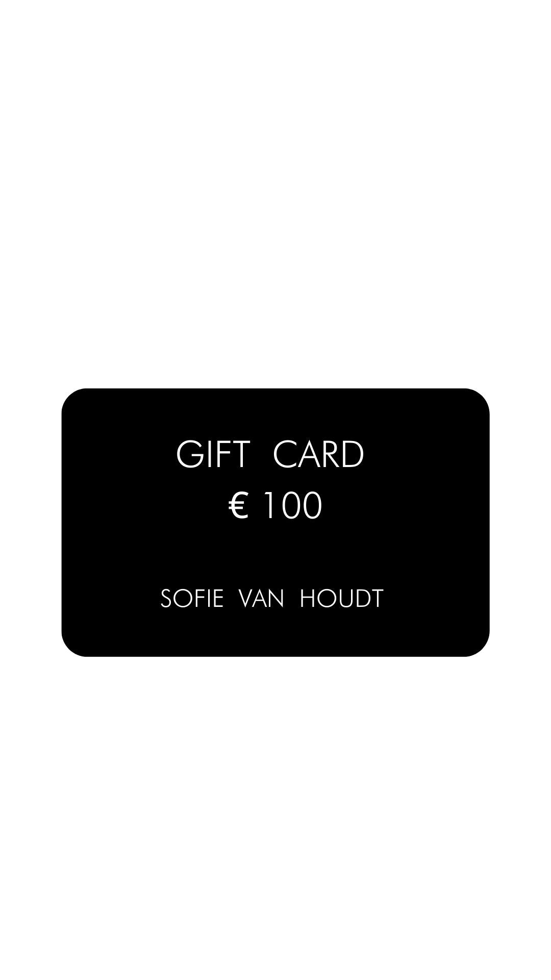PAPER GIFT CARD 100€