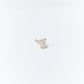 18K RADIANT DIAMOND STUD