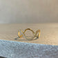 18K WAVED RING