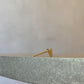 18K INITIAL DIAMOND EARSTUD