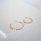 18K GOLDEN HOOPS
