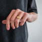 18K SIGNET RING