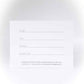 PAPER GIFT CARD - amount of choice