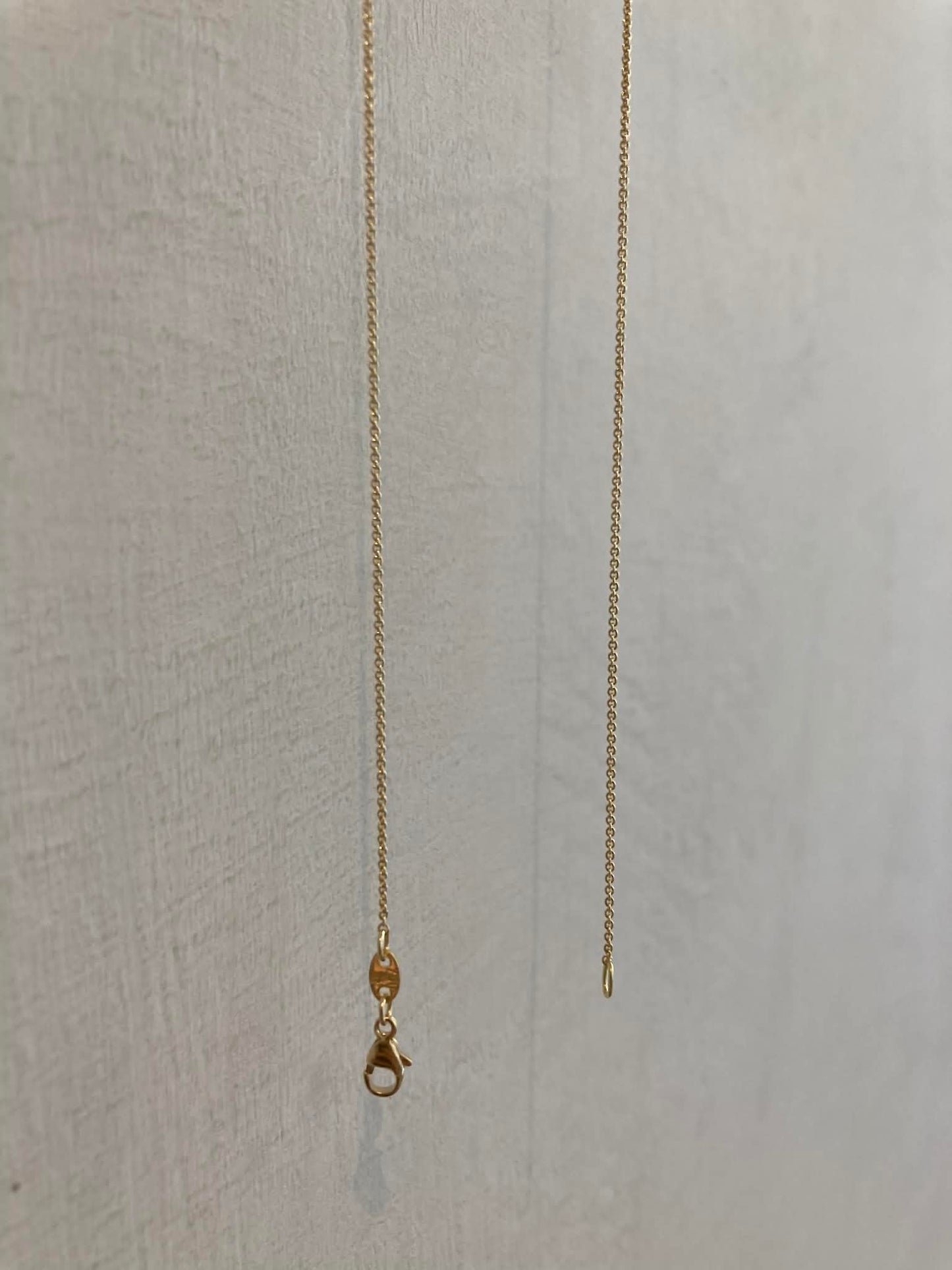 18K ANCHOR NECKLACES IN DIFFERENT LENGTHS