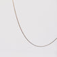 18K WHITE OR YELLOW GOLDEN NECKLACES IN DIFFERENT LENGTHS